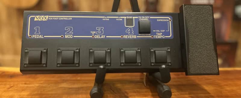 2002-03 Vox Foot controller VC-4 Valvetronix for "Blue" Series Vox Amplifiers image 1