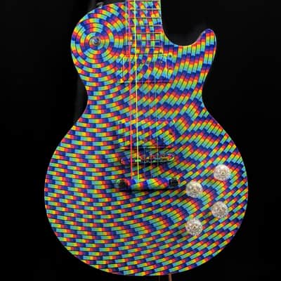 Gibson Custom Shop Les Paul Standard Psychedelic Art | Reverb