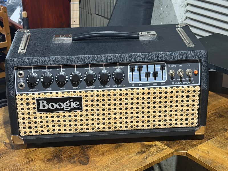 Mesa Boogie Mark IIC+ HRG Reissue 100-Watt Guitar Amp Head 2025 - Present - Black image 1