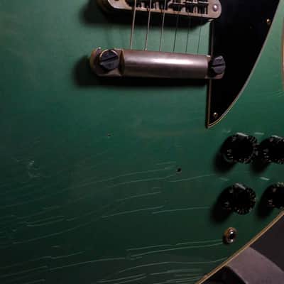 Mint Gibson Custom Dealer Select Firebird Custom Electric Guitar - Murphy Lab Heavy Aged, Inverness Green image 13