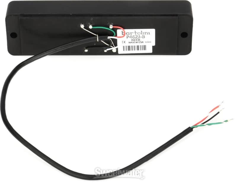 Bartolini P462J-B 6-string 2J Squared P4 Soapbar Bass Neck Pickup