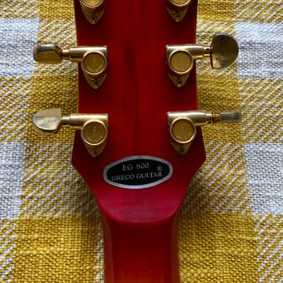 Greco Les Paul Ace Frehley EG-800 1978 - Cherry Sunburst image 7