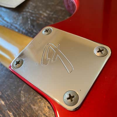 Fender Japan Rare 1997 CIJ 1966 Reissue Mustang Rare Factory Candy Apple Red Japan image 9