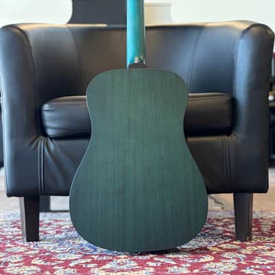 Jay Turser JTA53 3/4 Acoustic Guitar - Blackwood Fingerboard, Satin Blue image 5
