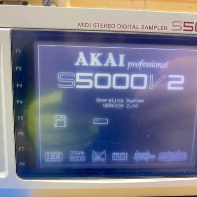 Akai S5000 MIDI Stereo Digital Sampler Rack NOS Mint in Box Vintage image 19
