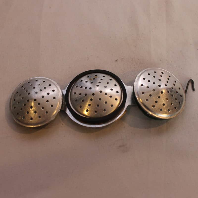 Accordion Part - Set of Vintage Japanese Silver Dollar Microphones (3) image 1