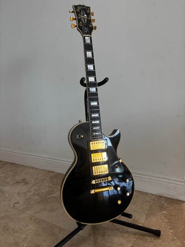 Gibson Custom Les Paul 1976 - Black image 1