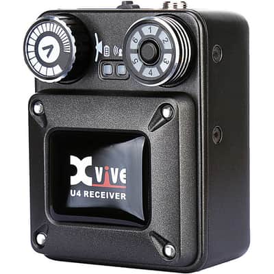 Xvive U4R4 Wireless In Ear Monitor System with 4 Receivers 2.4GHz for Live Performance image 10