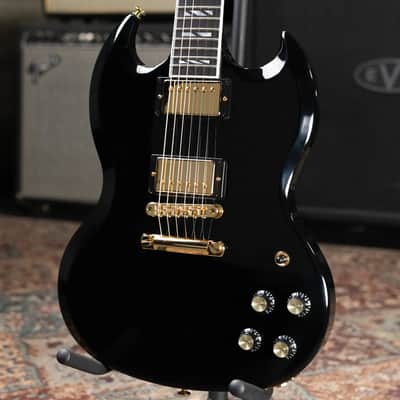 Gibson SG Modern Supreme Electric Guitar - Ebony with Hardshell Case image 3