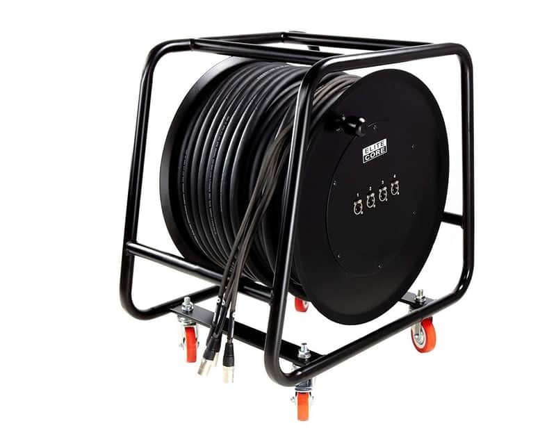 Elite Core 150' Rugged Shielded Super CAT6 Quad Solid-Conductor Cable on Heavy Duty Reel image 1