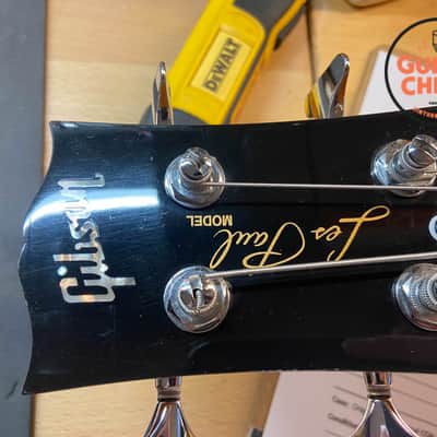 2012 Gibson Les Paul Standard Bass – Goldtop, Rare Oversized Body, Original Case image 14