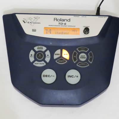 Roland TD-6 V-Drum Percussion Sound Module | Reverb