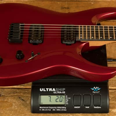 Jackson Misha Mansoor Signature Pro Plus Series Juggernaut HT6 - Ebony - Red Crystal image 8