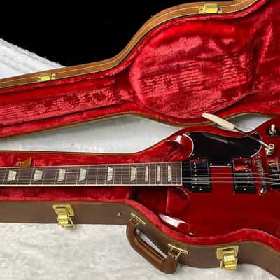 NEW! Gibson SG Standard '61 Maestro Vibrola Vintage Cherry - 7.45 lbs - Authorized Dealer! G07405 image 9