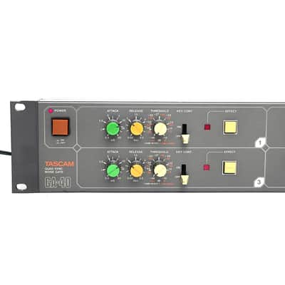 TASCAM GA-40 Quad Noise Gate 4-Channel Dynamic Noise Control Vintage MIJ Rare Worldwide Shipment image 2