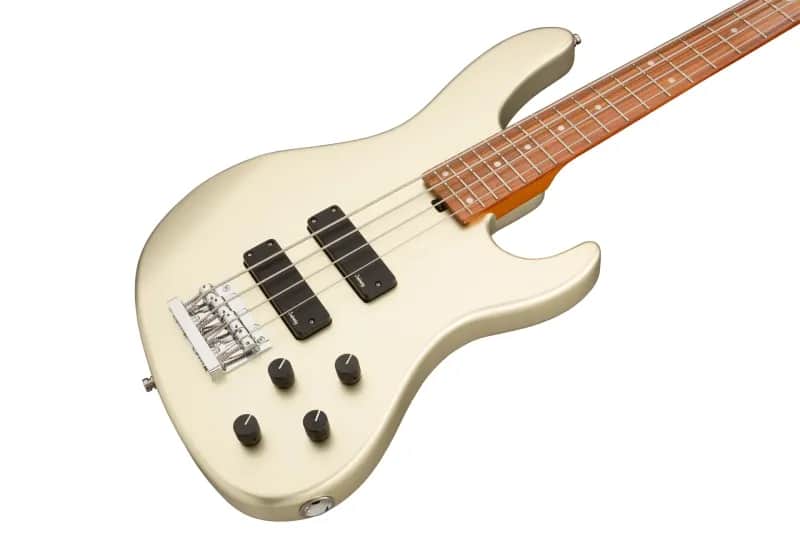 Sadowsky MetroExpress 24-Fret Modern Bass, Morado Fingerboard, 4-String - Solid Champagne Metallic High Polish image 1