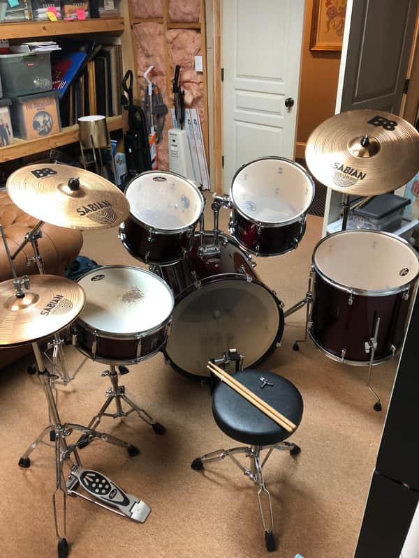 Pearl Forum Series Drum set 2005-2010 - Metallic image 1