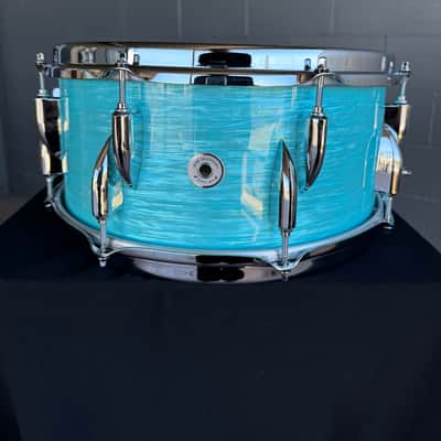 SONOR Vintage Series 6.5x14" Snare Drum in California Blue (Rm4) image 5