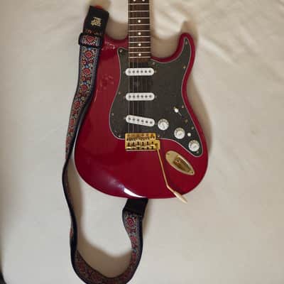 ​2008 Fender Deluxe Players Stratocaster - Translucent Red - RARE image 1