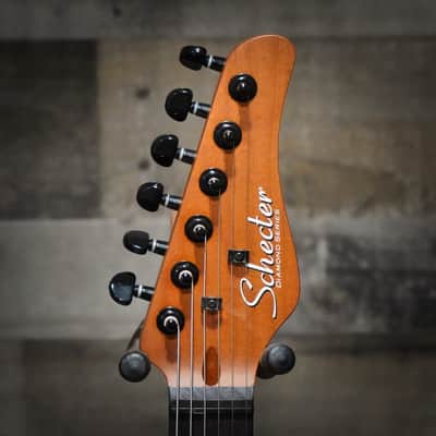 Schecter PT Standard Purple Burst Burl Electric Guitar (3956) image 7