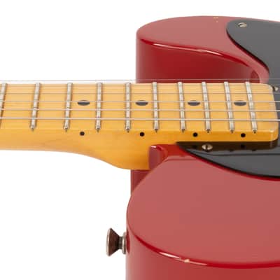 Used Fender Custom Shop Thinline Telecaster Tele Relic Dakota Red 2009 image 6