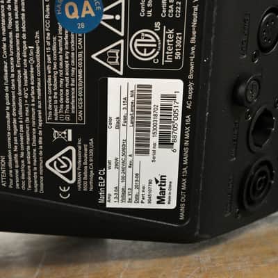 Martin ELP CL Color LED Ellipsoidal Light w/ ETC 10 Degree Lens Tube CG012HH image 8