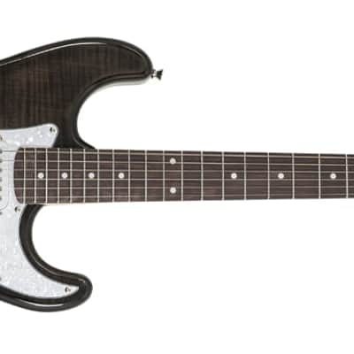 Washburn SDFTB Sonamaster Deluxe Electric Guitar - Trans Black image 7