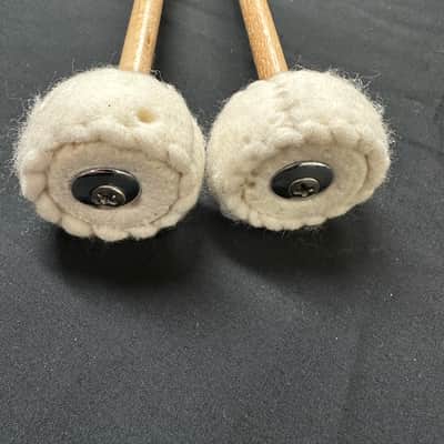 Vintage Ludwig 1960s No. 344 Double-Sided Marching Bass Drum Mallets-EXCELLENT image 4