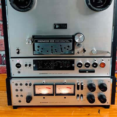Pioneer RT‑2022 (RTU-11 + TAU‑11) -- [EXCELLENT!!] + Serviced ($300!): Rare Complete Example w/ Covers, Cable, Original NAB Hubs, Original Take-up Reel -- Collector‑Ready image 3