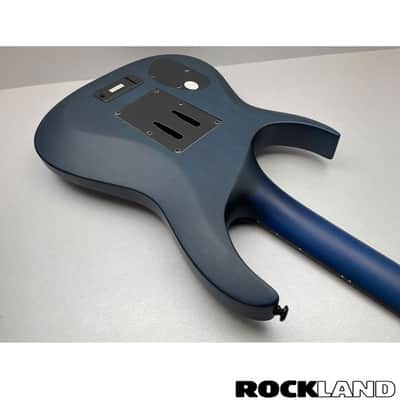 Schecter Banshee GT FR Satin Trans Blue image 10