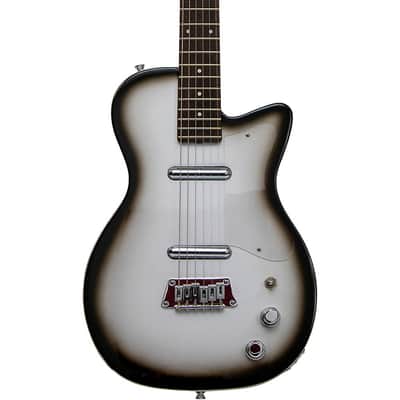 Silvertone 1303/U2 Reissue Solidbody Electric Guitar Regular Silverburst image 1