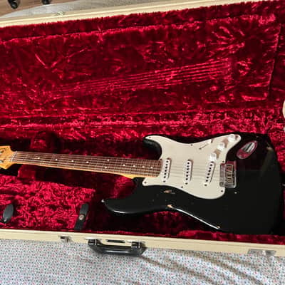 Fender Custom Shop Stratocaster Pro Closet Classic Black Relic2012 image 2