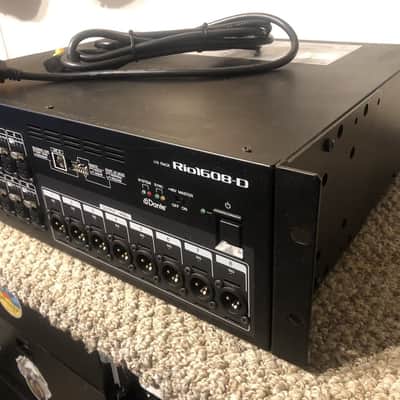 Yamaha Rio 1608-D 16 Channel I/O Rack - cl ql 1 3 5 image 2