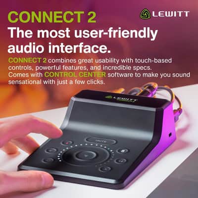 Lewitt Audio Connect 2 USB Audio Interface image 2