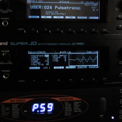 Graphic Display Upgrade - Roland MC-80 MC-80 EX Custom (Negative) Black LED Graphic Display ! image 6