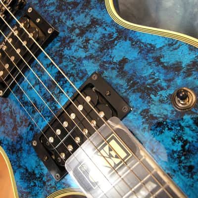ESP Eclipse STD 2011 - Planet Blue Custom Finish - MINT + Original Case image 10