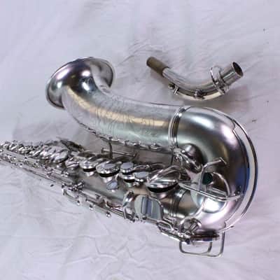 Conn F-Mezzo Soprano Saxophone ORIGINAL SILVER PLATE image 1