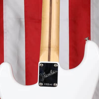 Fender American Performer Stratocaster w/Rosewood Fretboard - Arctic White image 6