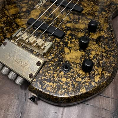 Washburn Series 1000 s70 by Status Design 1980s - Woodstone Gold image 2