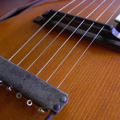 Old Kraftsman Kay K-43 Vintage 1952 - 1957 Master 17 " Jumbo Archtop Jazz Blues Guitar 50's image 4