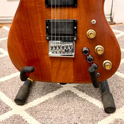 Modulus Graphite Neck Thru Midi Guitar Mid 80’s - Natural image 1