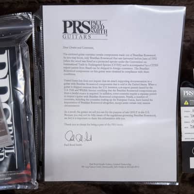 PRS Wood Library Willcutt Exclusive DGT Korina Neck Aquableux 10 Top (279) image 8