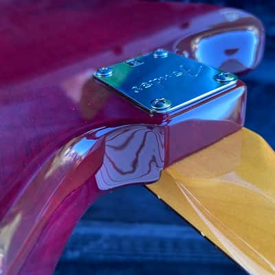 Fender Modern Player Jazzmaster HH 2014 - Crimson Red Transparent image 15