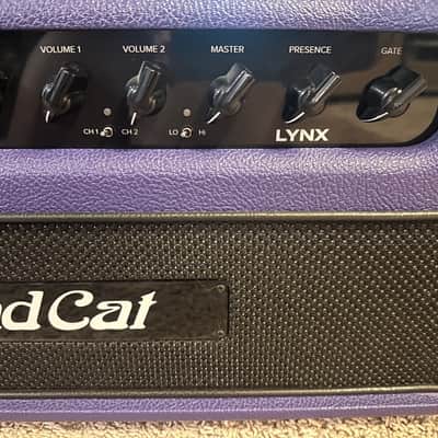 Bad Cat Bad Cat Lynx 50W Tube Head (Model BCP-2206) - Custom Amethyst Finish image 5