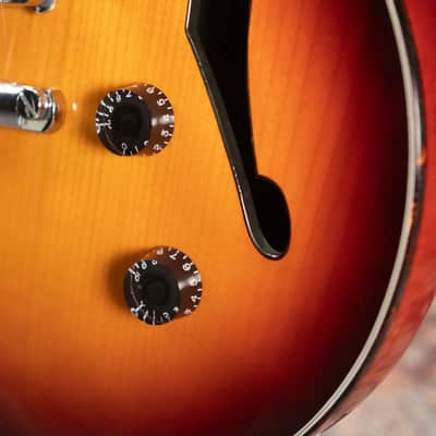 Fret King Elise Electric Guitar - Tobacco Sunburst with Gig Bag - Used image 10