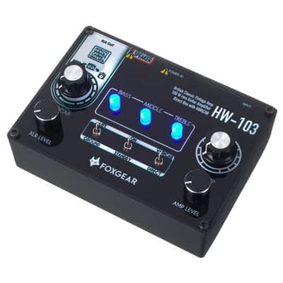 Foxgear HW-103 Miniamp/Direct Box ("Hiwatt" British Clean Pedal Platform) image 2