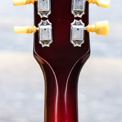 1967 Gibson ES-335TDC Sparkling Burgundy Semi-Hollow Body Electric Guitar w/Case image 6