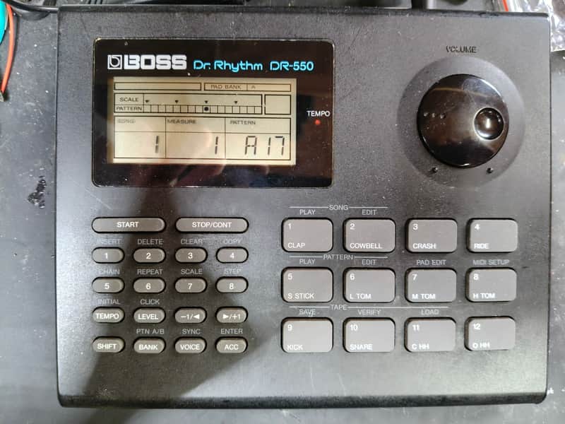 BOSS DR-550 Drum Machine Genuine Boss Power Supply image 1