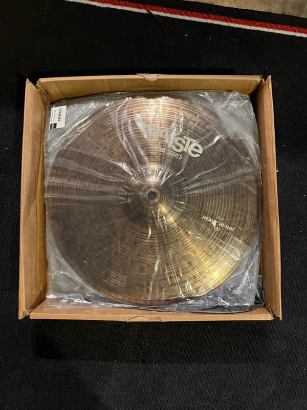 Paiste 15” 900 Series Heavy Hi-Hat Cymbals image 1