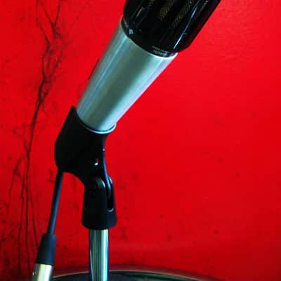 Vintage 1960's Shure 580SB dynamic cardioid microphone Low Z w accessories 545 545S SM57 image 5